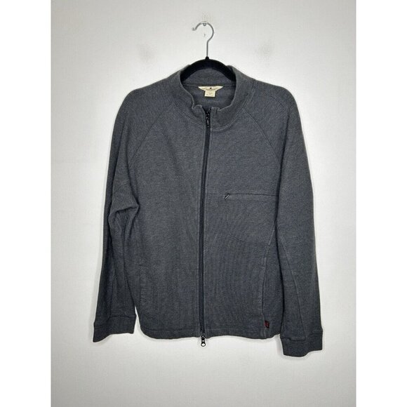 Woolrich Full Zip Long Sleeve Sweater Jacket Gray Women’s Size XL - Picture 2 of 10